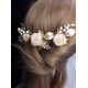 Νυφικό αξεσουάρ για τα μαλλιά με τριαντάφυλλα 3140 για τη Χριστίνα Ν. από Bridal Treasure Studio